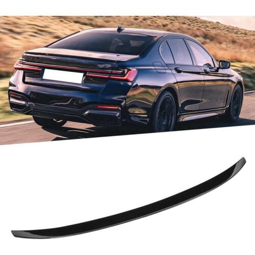Glossy Black for M Performance Style Trunk Lid Spoiler Fit for 7 Series G11/G12 LCI Sedan 2020 Car accessories