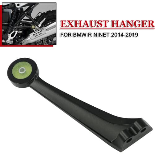 For BMW R nineT NINE T R9T Pure Racer Scrambler Urban G/S 14-2019 Motorcycle Aluminum Exhaust Muffler Pipe Bracket Mount Holder