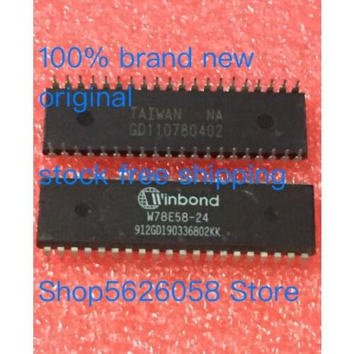 W78E58-24 100% new original freeshipping 10PCS-100PCS/LOT