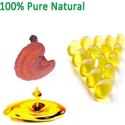 100% Pure Natural Extraction Ganoderma Lucidum Spore Oil Triterpenoids> 98%, Lingzhi Free shipping
