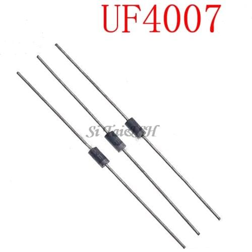 100pcs/lot UF4007 1A 1000V DO-41
