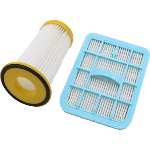 2pc/set Vacuum Cleaner Hepa + Filter Element Filter Wind air Outlet for Philips FC8279 FC8230 FC8232 FC8280 FC8234 FC8278 FC8224