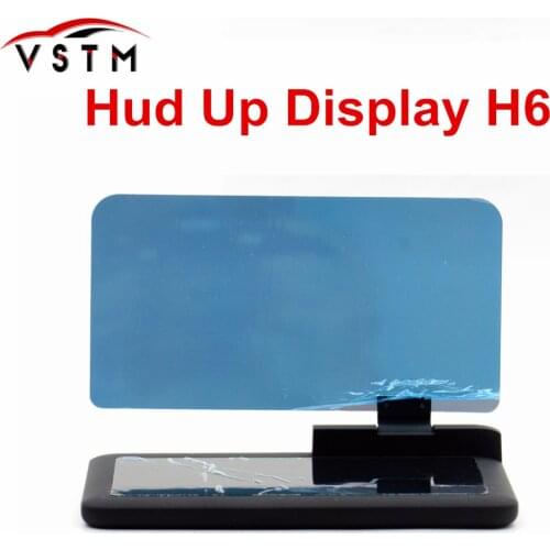 2019 Newest Universal H6 Car HUD Holder Head Up Display GPS Navigator Phone Smartphone Projector Reflection Board Panel