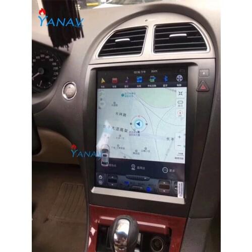 Car radio audio 2 din android stereo receiver For-LEXUS ES ES240 ES350 2006-2012 Tesla car vertical screen multimedia DVD player
