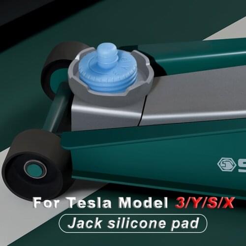 Car Rubber Lifting Jack Pad Frame Protector Adapter Tool Chassis For Tesla Model 3 Model Y Model S Model X Car Accessories