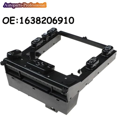 New Car 1638206910 A1638206910 For 2002-2005 Mercedes-Benz W163 ML320 ML500 Master Power Window & Mirror Switch