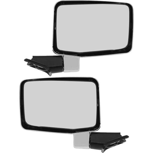 W1-7772108-PR Chrome Car Side Door Mirror Heads Rear View Side Mirrors For Toyota For Land For Cruiser 1980-1990 FJ60 Series