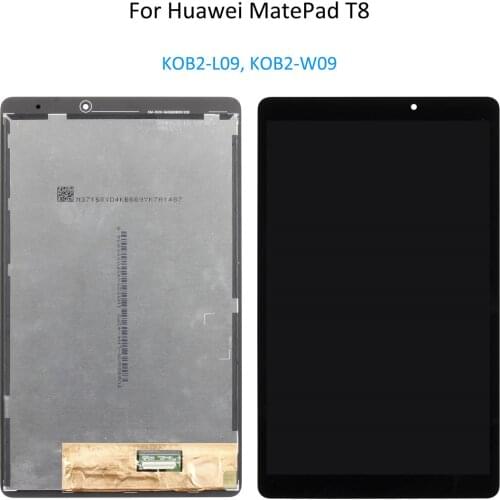 For Huawei MatePad T8 KOB2-L09, KOB2-W09 LCD Display Touch Screen Digitizer Assembly Panel LCD Screen Combo Replacement