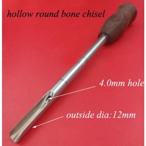 Medical orthopedics instrument stainless steel tibia Intramedullary nail bone chisel 3.2 cannulated kirschner wire round knife