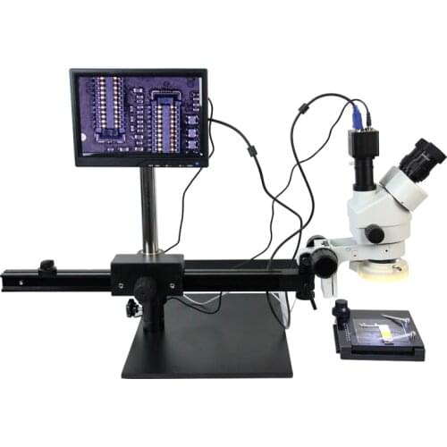 TBK-45L Long arm video microscope HD electronic display video microscope for mobile phone repair