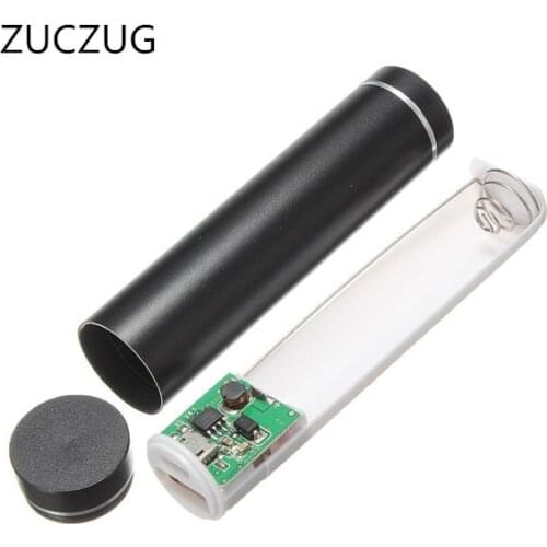ZUCZUG NEW USB 5V 1A POWER BANK Suit 18650 BATTERY External DIY Kit Case Box Per universal Cell Phones Free welding Promotion