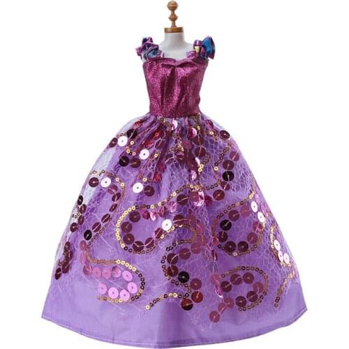 30 CM BJD Dolls Dress High Quality Princess Doll Fashion Dress Costume for Girls DIY Dress Up Dolls Accessories Home Decor