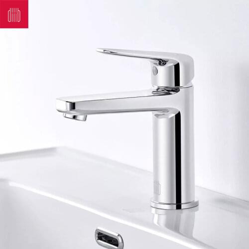 Diiib Bathroom Basin Faucets Neoperl Bubbler Nozzle Single Handle Design Hot Cold Water Bathroom Sink Faucet Washbasin Mixer Tap