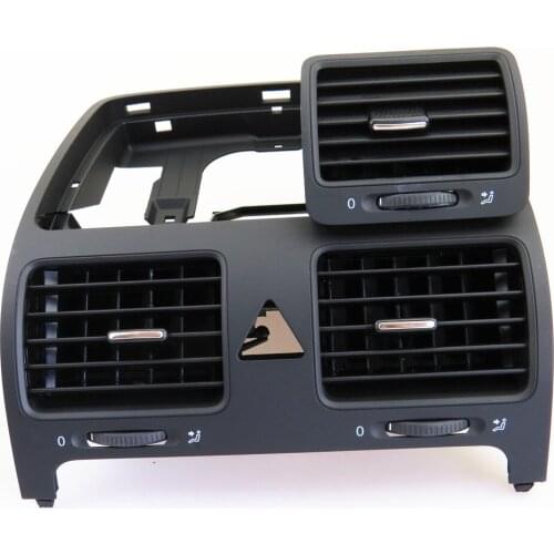 FHAWKEYEQ Center & Right Dashboard Air Conditioning Vent Outlet For VW Jetta MK5 Golf MK5 Rabbit 1KD 819 704 1KD819704 1KD819728