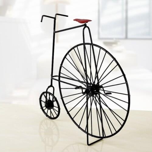 1PC Vintage Decoration Metal Bicycles Model Souvenirs/Creative Wrought Bicycle Model Crafts Photography Props For Wedding JL 004