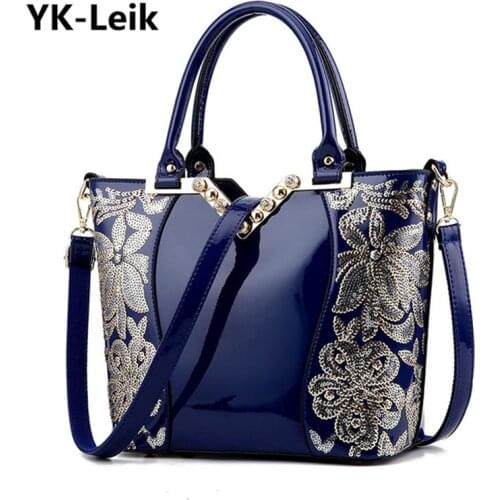 Женские сумки с аппликациями YK-Leik China At AliExpress