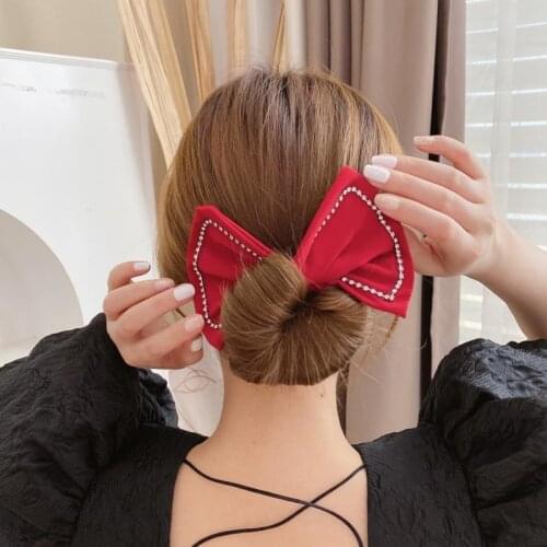 Fashion Deft Bun Hair Bands Women Summer Knotted Wire Headband Print Hairpin Braider Maker Easy To Use DIY Accessories