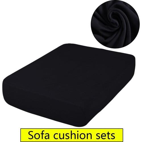 1/2/3/4 Seats Sofa Chair Cushion Cover Ice Silk Lounger Chair Case Home Furniture Protector Elastic Armchair Cover Slipcover