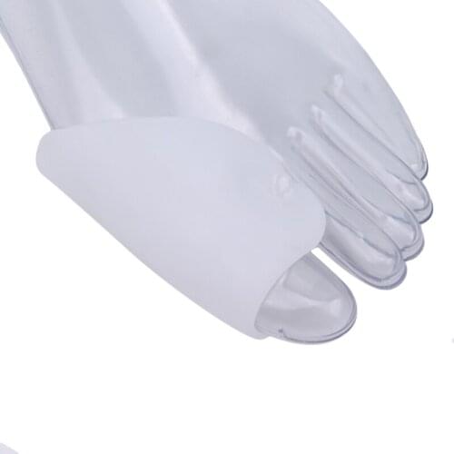 1Pair White Big Toe Toe Valgus Corrector Bunion Inflammation Toe Separator Finger Toe Separator Foot Care Protection Tool