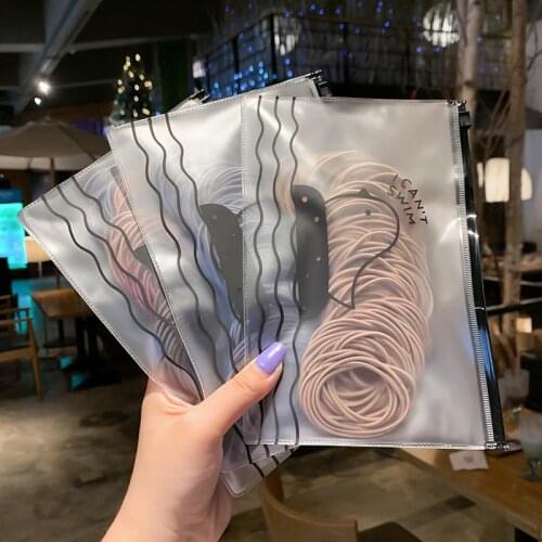 100pcs/lot 5CM Hair Accessories women Rubber bands Scrunchy Elastic Hair Bands Girls Headband decorations ties Gum for hair