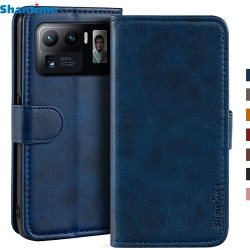 Case For Xiaomi Mi 11 Ultra Case Magnetic Wallet Leather Cover For Xiaomi Mi 11 Ultra Stand Coque Phone Cases