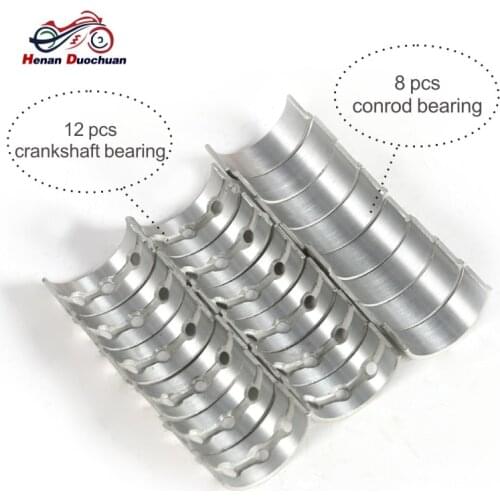 Motorcycle Engine Parts Connecting Rod and Crankshaft Tile Main Bearing for Yamaha FZR 250 1986-1989 STD +25 +50 +75 +100 #d