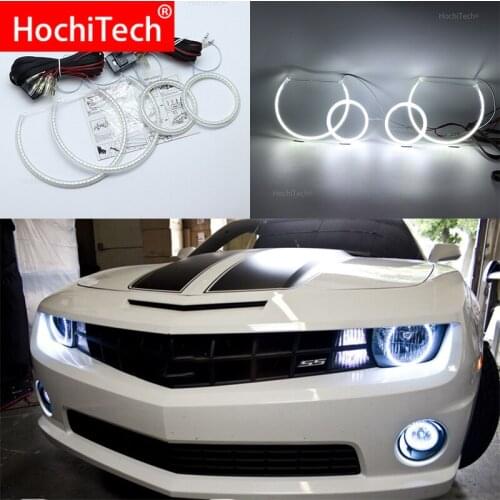 For Chevrolet Chevy Camaro 2010 - 2013 Smd Led Angel Eyes kit Excellent Ultra bright illumination DRL Daytime running lights