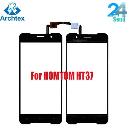 For Original HOMTOM HT37 Touch Screen Panel Glass Lens Digitizer Sensor for Homtom HT37 Touch TP +Tools 100% Test Stock