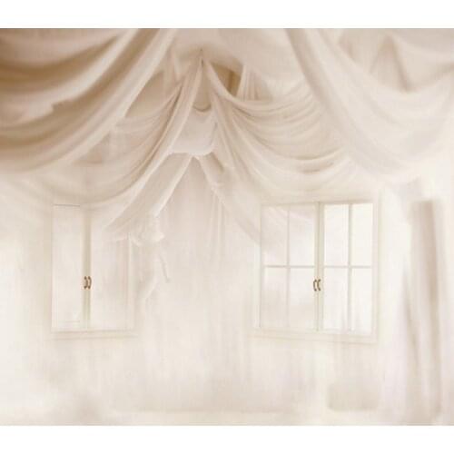 White Room Screen Photography Backdrops Photo Props Studio Background 5x7ft