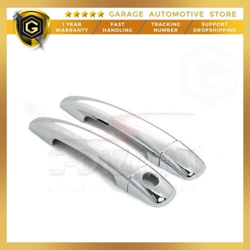 For Citroen C3 Chrome Door Handle 2 Door 2002-2009