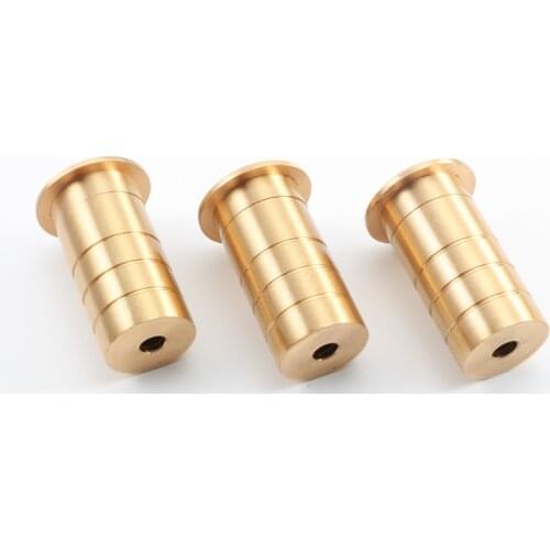 2pcs Copper Door Latch Dust Protector Invisible Bolt Hole Plug Security Sliding Lock Inserts Decorative Cover Hardware Fastener