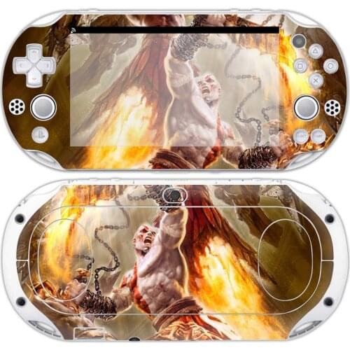 God of War Stickers for PS Vita PSV 2000 Video Game Skin Sticker Vinyl Skin Ptotector Decal For PlayStation PSV2000
