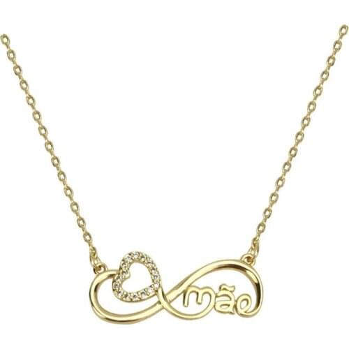 NEW Champagne Gold Color Bow-knot Necklace Cubic Zirconia Love Bow Jewelry for Beautiful Girl Friend Gift Dropshipping Wholesale