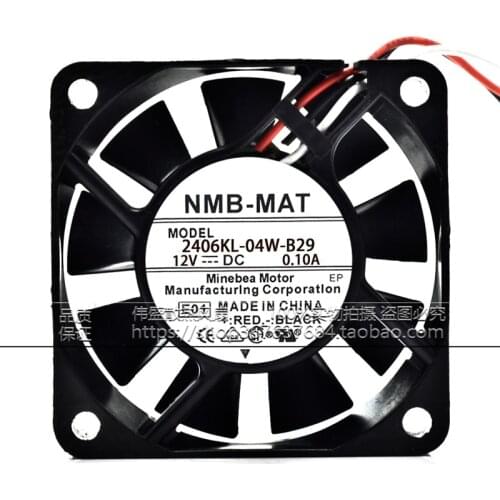 Original TV fan 2406KL-04W-B29 12V 0.10A new 6CM