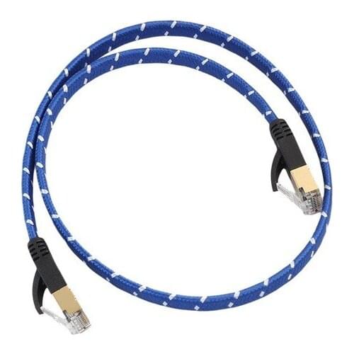 Ethernet Network Cable Cat7e Patch Cord Wholesale Ultrahigh Speed Network Cable Computer Network Wire Very Long
