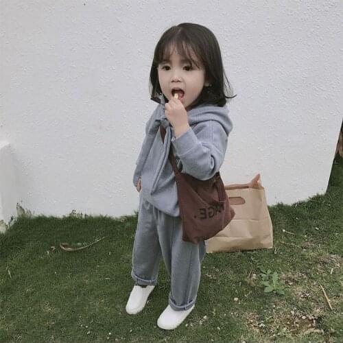 Infant baby girls clothes girls tracksuit set autumn children clothing set tops +pants 2pcs girls sport suits baby outfits