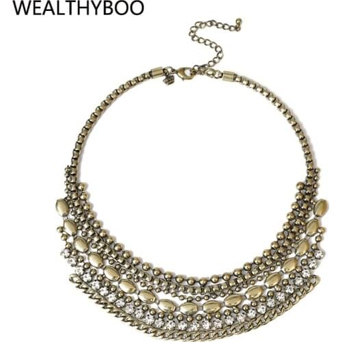 Винтажные ожерелья WEALTHYBOO China At AliExpress