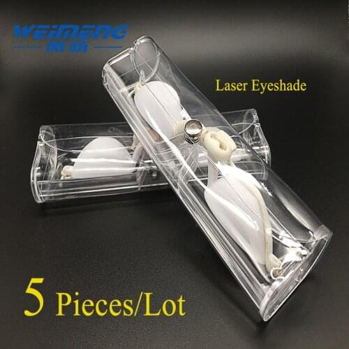 Weimeng laser eyeshade IPL OPT SHR 5 Pieces Laser Beauty Protection Eyepatch blind pack Eyebrow Washer Phototherapy Machine