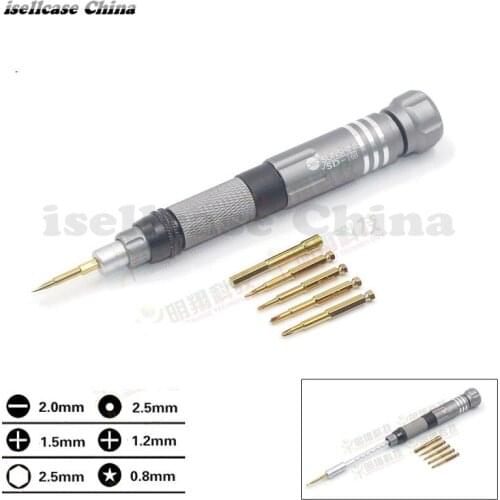 Wozniak Adjustable 6 in 1 Precision QPtools Screwdriver Set for iPhone Samsung Smart Phone Repair Dismantle Multi Tools