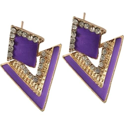 YIERMEI Earrings With Stones