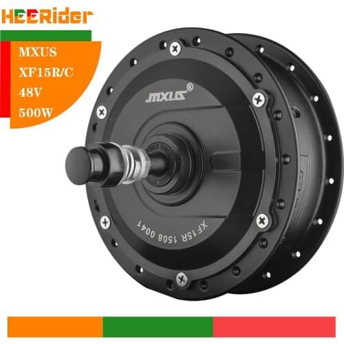 MXUS 48V 500W XF15 Rear Freewheel XF15C Rear GDR-15 GDC-15 Cassette Electric Bicycle Brushless gear Hub Motor