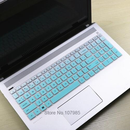 15 15.6 inch Laptop Keyboard Cover Protector for HP Envy x360 BP BQ CH CN CS Series with AMD Ryzen 5 2500U 2700U 15-bq101na