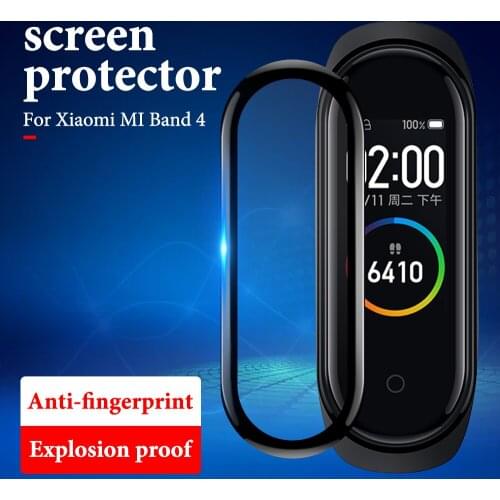 3D Curved Hydrogel Film For Xiaomi mi band 5 4 Soft Screen Protector Film For Mi Band 5 Full Coverage Soft Film For Mi Band 4