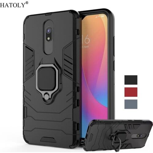 For Xiaomi Redmi 8 Case Cover TPU Magnetic Ring Holder Armor Back Cover For Xiaomi Redmi 8 Phone Bumper Case For Xiaomi Redmi 8
