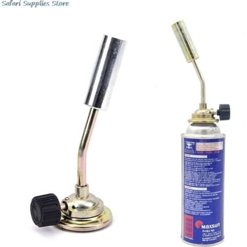 New Camping BBQ Gas Jet Flame Burner Gun Fire Lighter Gas Torch For Outdoor Picnic Heating