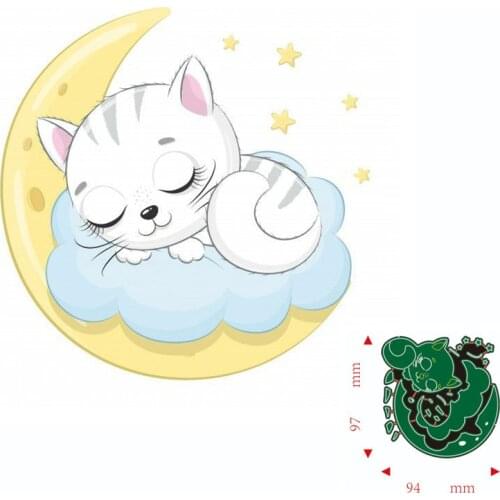 Metal Cutting Dies Animal cat Scrapbooking Paper Cards Decorative Craft Embossing