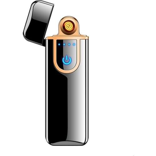 Mini- Fingerprint Induction Charge Lighter Personality Usb Point Smoke Detector