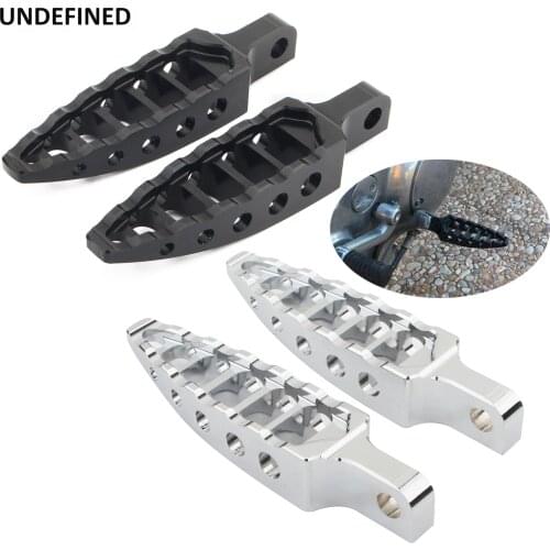 Motorcycle Black CNC Male-Mount Footrests Foot Pegs For Harley Touring Street Glide Sportster Fat Bob Dyna Fatboy Softail V-Rod