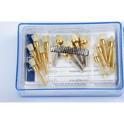 Dental Kerr Finishing Polishing Assorted Kit Occlubrush Cup Brushes
