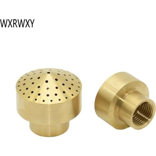 Female 1/2" 3/4" Brass Column Fireworks Fountain Nozzles Sprinkler Spray Head DN15 DN20 1PCS